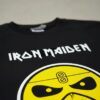 3 Camiseta Preta Manga Curta Adulto Unissex Iron Maiden mlc