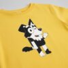 Camiseta Amarela Manga Comprida Infantil Bluey Mackenzie mlc