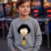Moletom Irmão do Jorel Infantil ( Cinza )