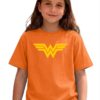 Camiseta Infantil Unissex Mulher Maravilha mlr