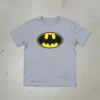 Camiseta Cinza Infantil Unissex Batman mlc