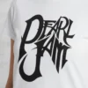 Camiseta Branca Baby Look Feminina Pearl Jam mlc