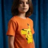 D_NQ_NP_2X_641975-MLB111133525899_052026-F-camiseta-infantil-unissex-pikachu-pokemon-desenho-anime Camiseta Laranja Infantil Unissex Pikachu Pokémon mlr