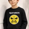 Moletom Algodão Flanelado Infantil Unissex Iron Maiden Silk mlr