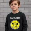 Moletom Algodão Flanelado Infantil Unissex Iron Maiden Silk mlr