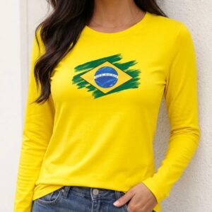 D_NQ_NP_2X_667224-MLB112207681854_062026-F-camiseta-baby-look-manga-longa-copa--meu-brasil- Camiseta Amarela Baby Look Manga Longa Copa ( Meu Brasil ) mlc