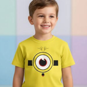 D_NQ_NP_2X_669581-MLB111399963746_052026-F-camiseta-minions-infantil Camiseta Minions Infantil mlr