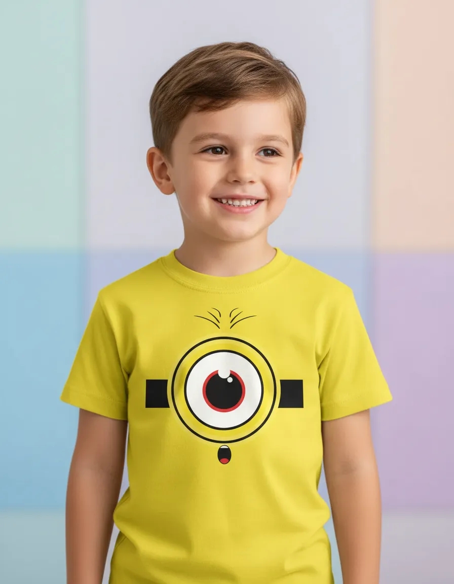Camiseta Minions Infantil mlr