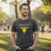 Camiseta Preta Adulto Unissex Bon Jovi mlr