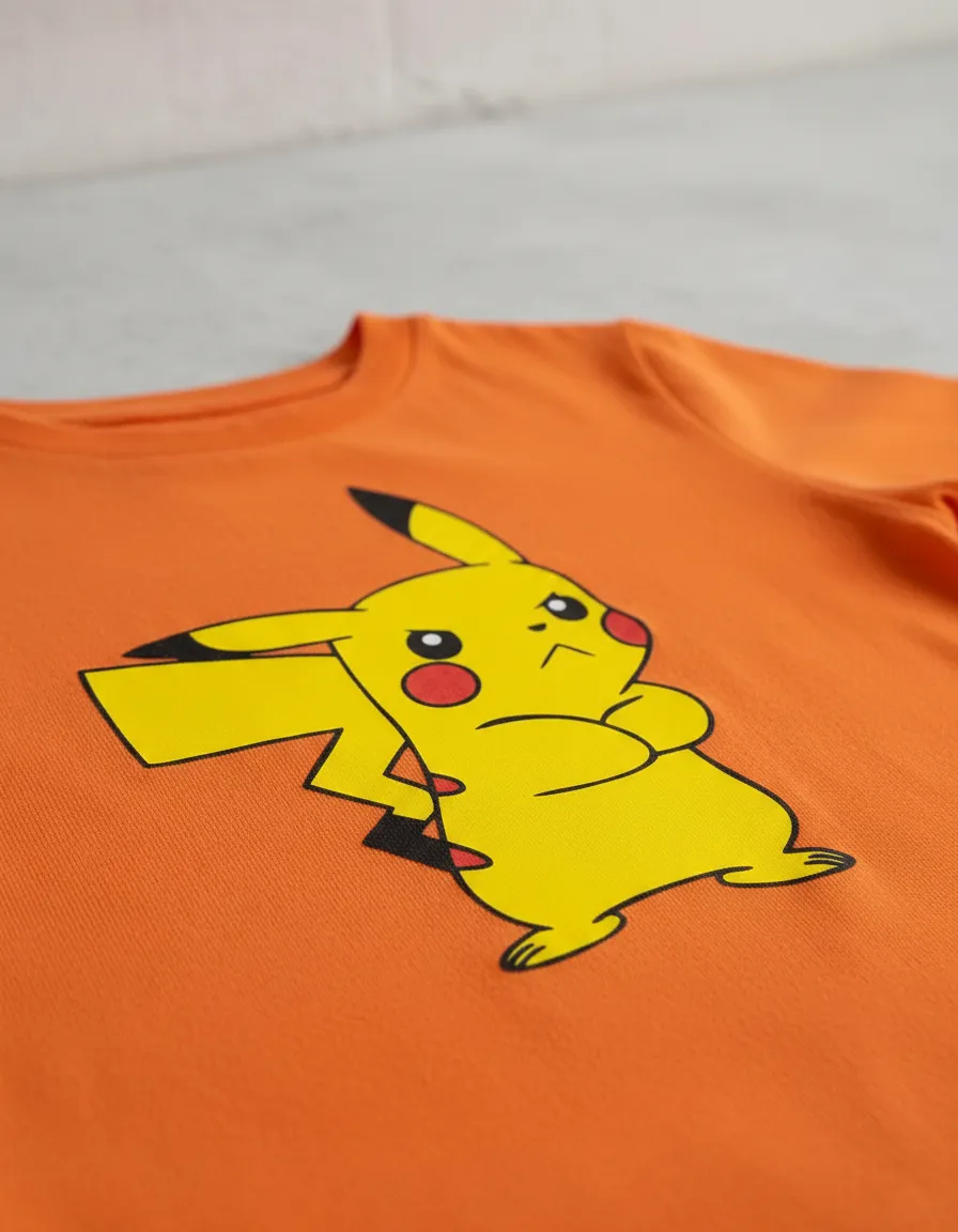 D_NQ_NP_2X_674220-MLB114993238127_072026-F-camiseta-infantil-unissex-pikachu-pokemon-desenho-anime Camiseta Laranja Infantil Unissex Pikachu Pokémon mlr