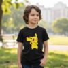 D_NQ_NP_2X_676655-MLB110392385993_042026-F-camiseta-pokemon-pikachu-infantil Camiseta Pokémon Pikachu Infantil Unissex Preta mlr