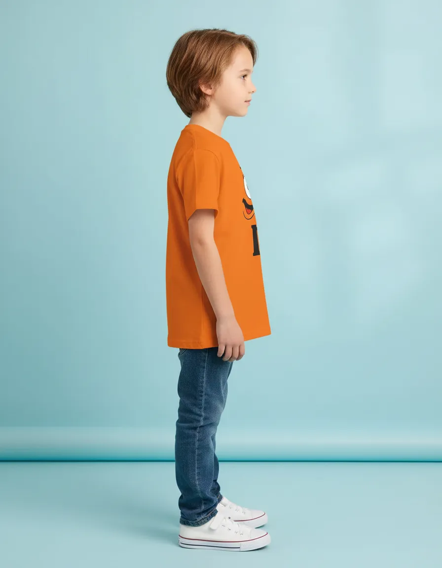 Camiseta Laranja Infantil M&m spe
