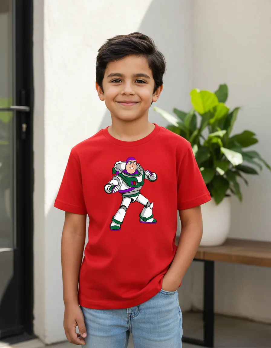 D_NQ_NP_2X_724617-MLA114640671153_072026-F-camiseta-manga-curta-vermelha-infantil-buzz-toy-story Camiseta Manga Curta Vermelha Infantil Buzz Lightyear Toy Story mlc