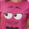 Camiseta Rosa M&m Infantil Mod. 3