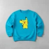 Moletom Flanelado Infantil Blue Com Estampa Do Pikachu mlc