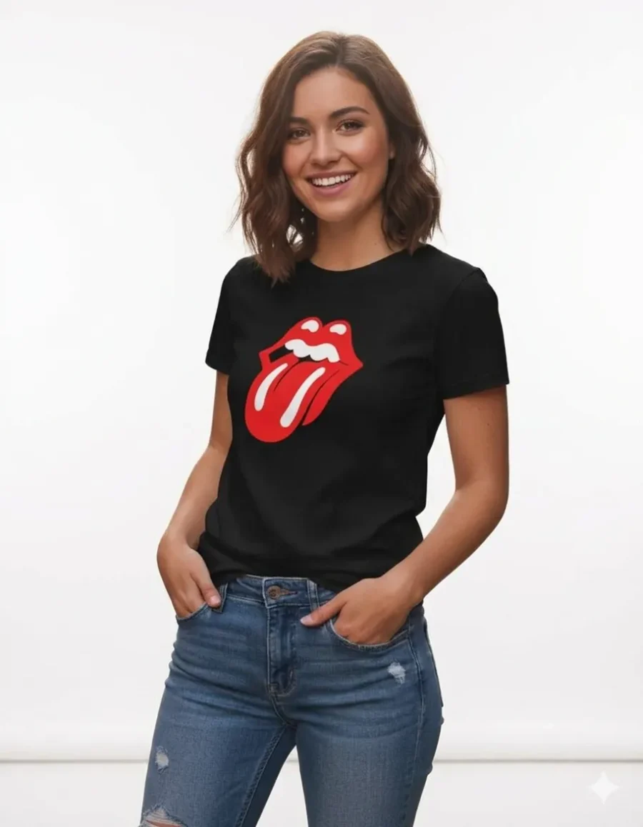 D_NQ_NP_2X_751783-MLB113675046528_072026-F-camiseta-baby-look-feminina-rolling-stones Camiseta Baby Look Preta Feminina Rolling Stones mlr