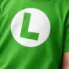 Camiseta Verde Infantil Luigi mlc