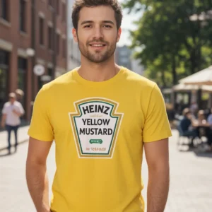 D_NQ_NP_2X_774292-MLB106116631148_022026-F-camiseta-mostarda-katchup-maionese-adulto-masculino Camiseta Amarela Adulto Unissex Mostarda mlr