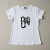 Camiseta Branca Baby Look Feminina Pearl Jam mlc