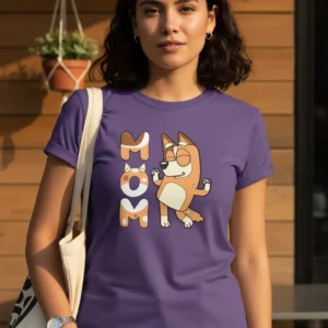 D_NQ_NP_2X_788932-MLB111398063857_052026-F-blusa-camiseta-bluey-me-baby-look-feminina-dia-das Camiseta Roxa Baby Look Bluey Mãe mlr