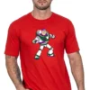 Camiseta Manga Curta Adulto Unissex Vermelha Buzz Toy Story spe
