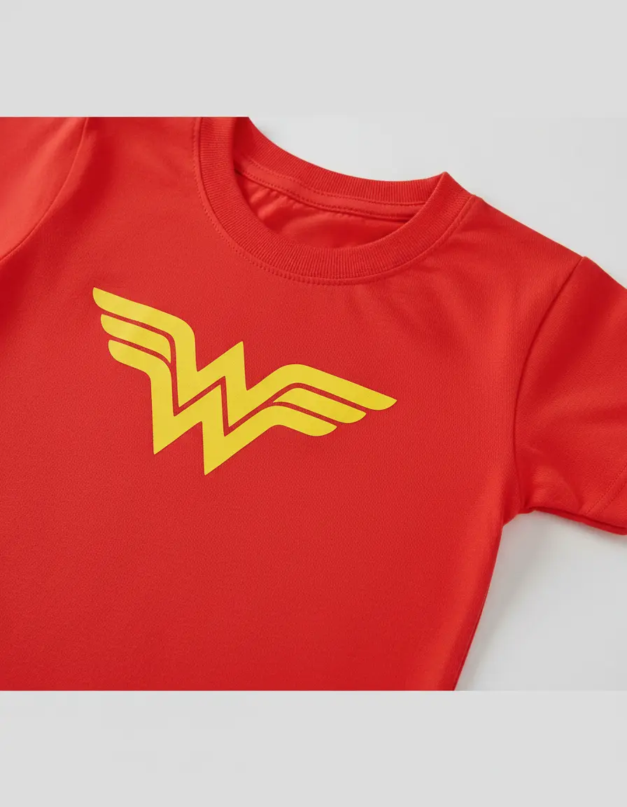 Camiseta Infantil Unissex Mulher Maravilha spe