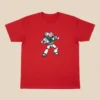 Camiseta Manga Curta Adulto Unissex Vermelha Buzz Toy Story spe
