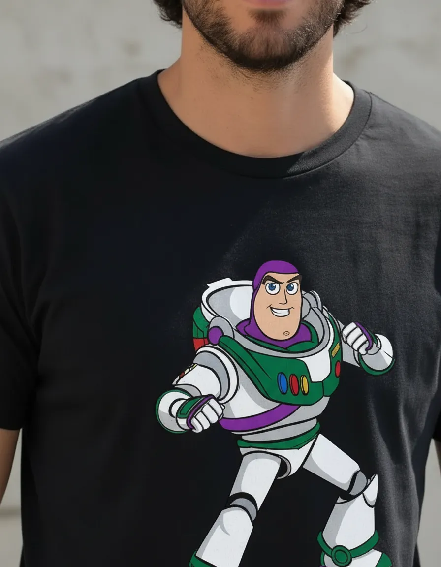 D_NQ_NP_2X_807867-MLA115034779347_072026-F-camiseta-manga-curta-adulto-unissex-preta-buzz-toy-story Camiseta Manga Curta Adulto Unissex Preta Buzz Toy Story mlr