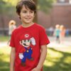 D_NQ_NP_2X_808254-MLB110603626447_042026-F-camiseta-mario-bros-infantil-mod2 Camiseta Vermelha Infantil Unissex Super Mário Bros Mod.2 mlr