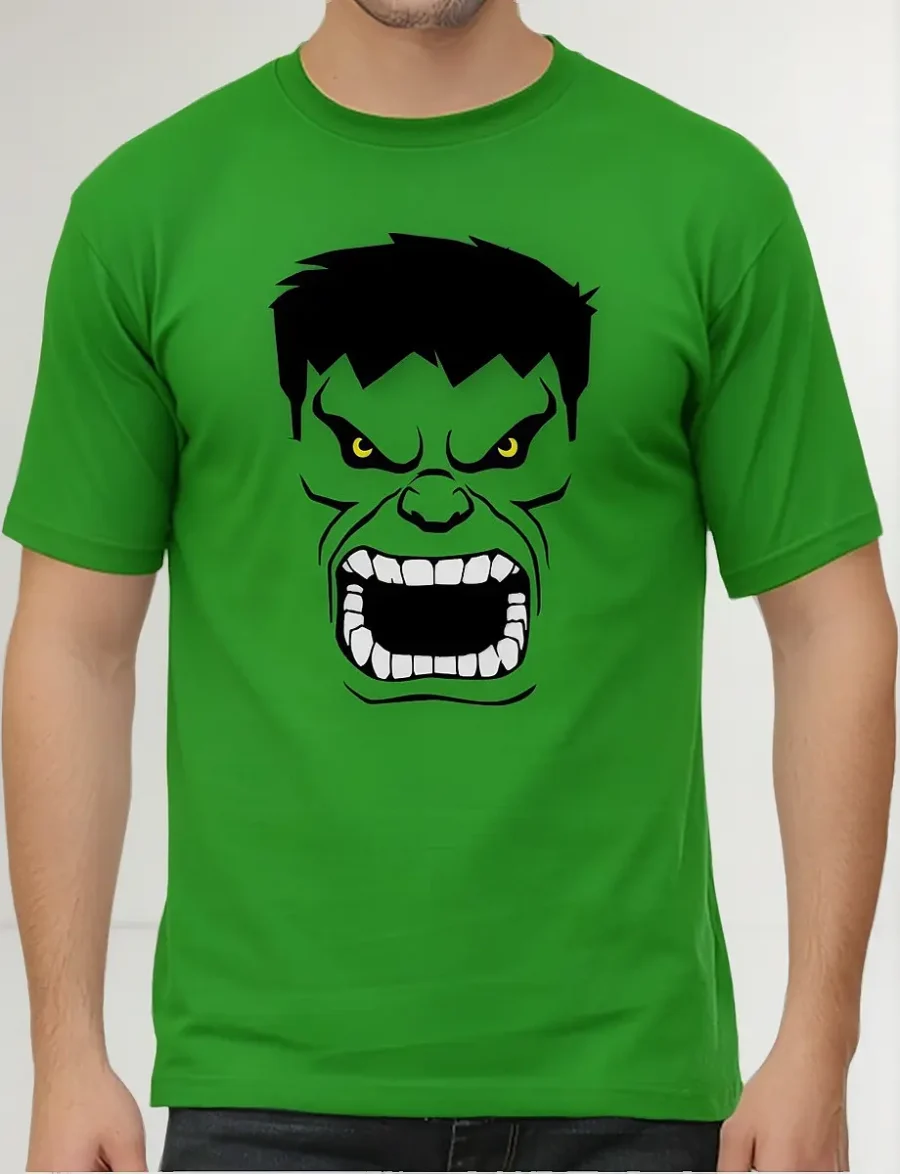 Camiseta Adulto Verde Hulk spe