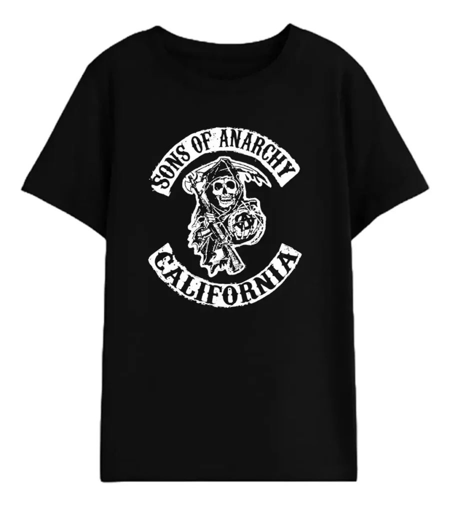 Camiseta Infantil Sons Of Anarchy mlc