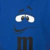 Camiseta Azul Infantil M&m mlc