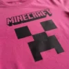 D_NQ_NP_2X_822112-MLB115961145867_082026-F-camiseta-minecraft-infantil Camiseta Manga Curta Roxa Infantil Unissex Minecraft Creeper mlc