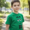 Camiseta Verde Green Infantil Unissex M&m mlr
