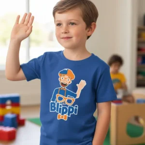 D_NQ_NP_2X_850180-MLA106130560484_022026-F-camiseta-blippi-infantil- Camiseta Azul Infantil Blippi mlc