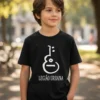 Camiseta Preta Infantil Unissex Legião Urbana Banda Rock Nacional mlc