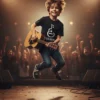 Camiseta Preta Infantil Unissex Legião Urbana Banda Rock Nacional mlc