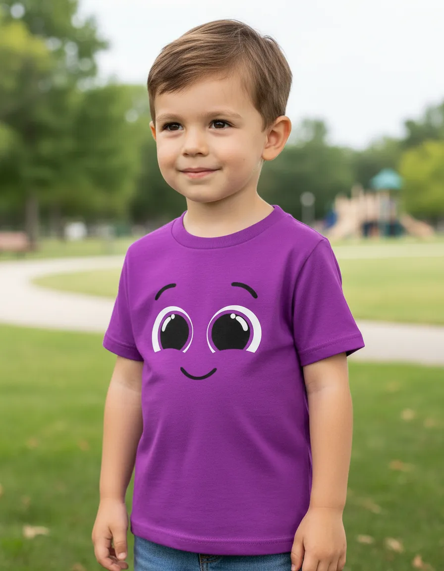 Camiseta Infantil Bolofofos Polvinho Pow mlc