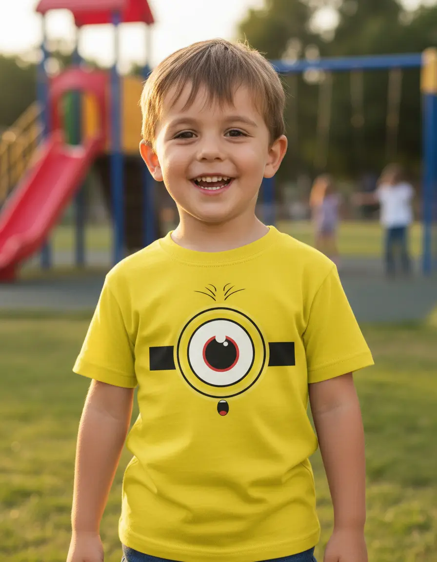 Camiseta Minions Infantil mlr