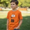 Camiseta laranja Infantil M&m mlr