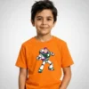 Camiseta Manga Curta Laranja Infantil Buzz Toy Story mlr