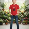 Camiseta Vermelha Infantil M&m mlc