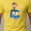 D_NQ_NP_2X_907707-MLB106679920769_022026-F-camiseta-blippi-adulto-tradicional-t-shirt Camiseta Manga Curta Amarela Adulto Unissex Blippi Youtuber T-shirt ML