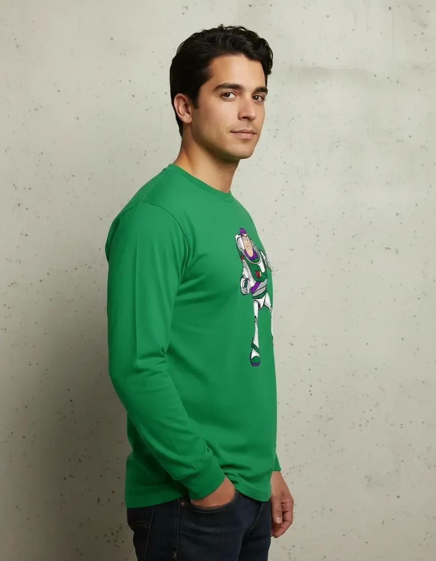 D_NQ_NP_2X_910396-MLA114859627751_072026-F-camiseta-manga-comprida-adulto-unissex-verde-buzz-toy-story Camiseta Manga Comprida Adulto Unissex Verde Buzz Toy Story