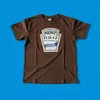 Camiseta Marrom Heinz Barbecue Infantil mlr