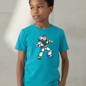 D_NQ_NP_2X_947363-MLA114725783919_072026-F-camiseta-manga-curta-azulturquesa-infantil-buzz-toy-story Camiseta Manga Curta Azul-turquesa Infantil Buzz Lightyear Toy Story mlc