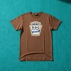 Camiseta Marrom Adulto Tradicional Molho Barbecue Bbq mlr