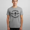 Camiseta Cinza Banda Avenged Sevenfold mlc