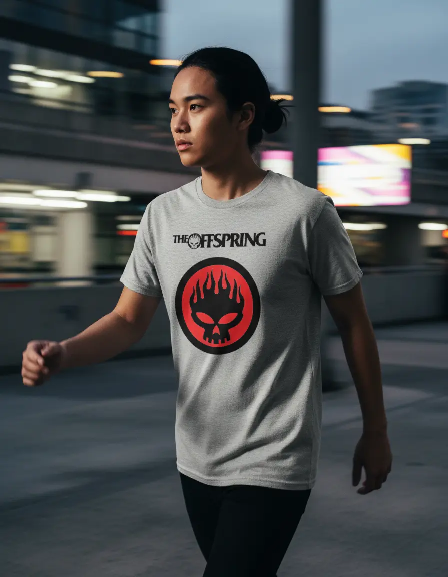 Camiseta Adulto Tradicional The Offspring mlc