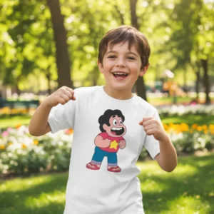 D_NQ_NP_2X_975891-MLB111839459257_052026-F-camiseta-steven-universo-infantil- Camiseta Branca Steven Universo ( Infantil ) mlc